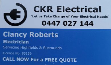 Qualified Electrician — Toowoomba, QLD — Col Finlay Earthmoving and Landscaping Qualified Electrician — Toowoomba, QLD — Col Finlay Earthmoving and Landscaping