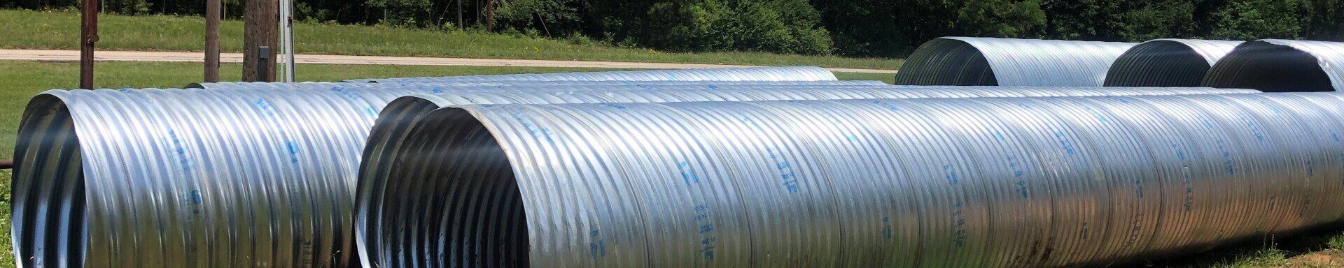 Corrugated Metal Pipe — Longview, TX — Wyatt's Trailer Sales