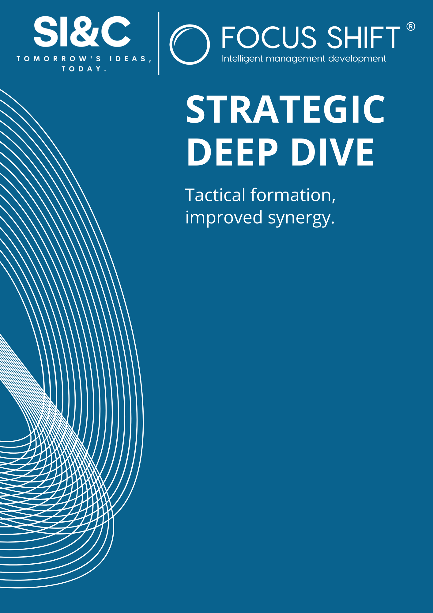 Cover of a document titled 