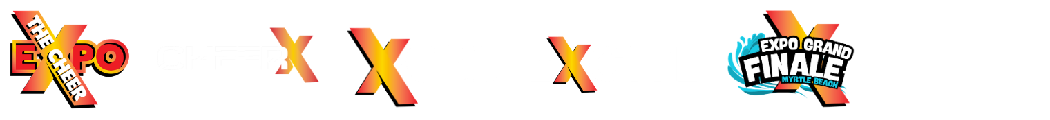 Logos for Expo, X, and Knoxville, Texas.