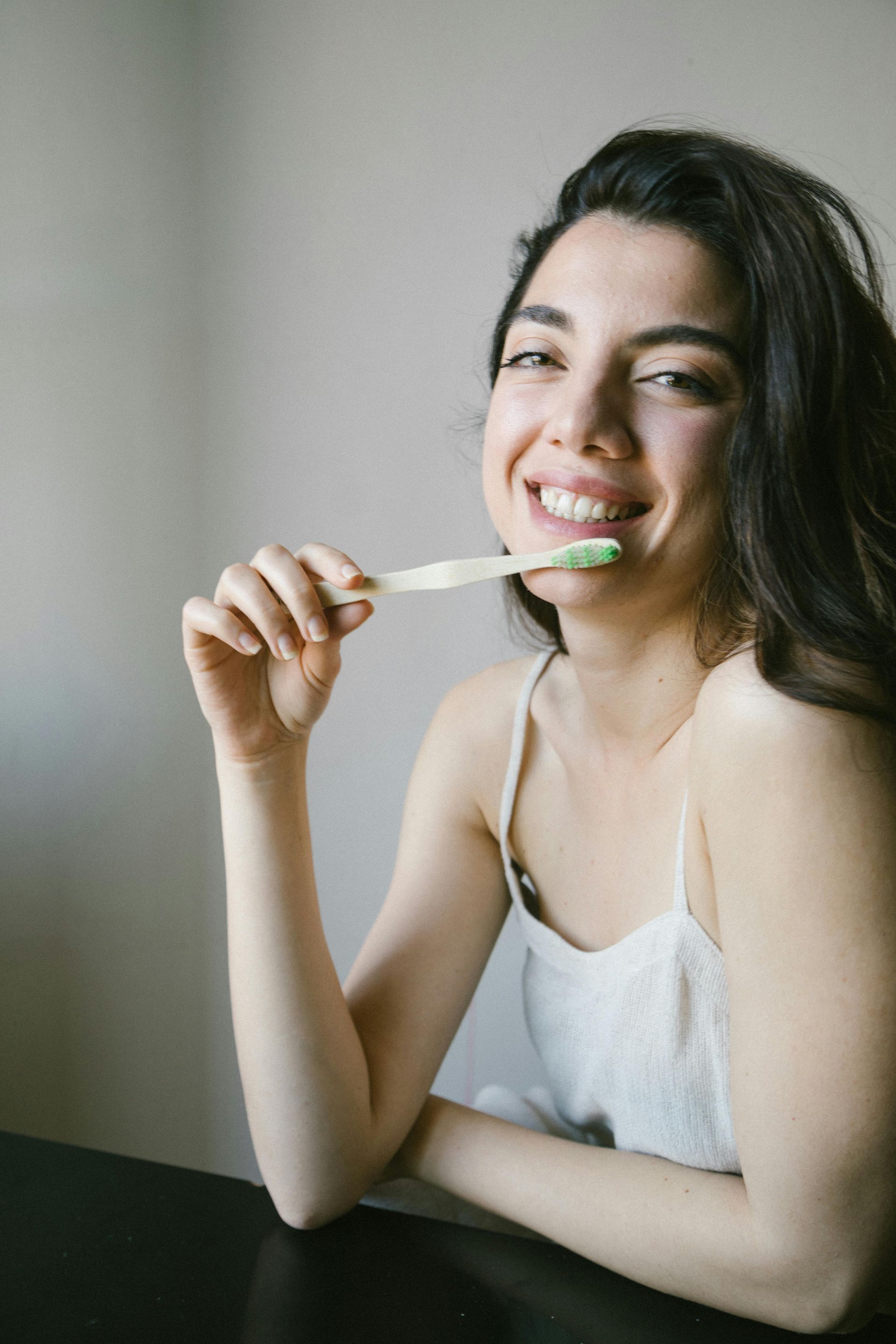 A beautiful lady with a bright smile