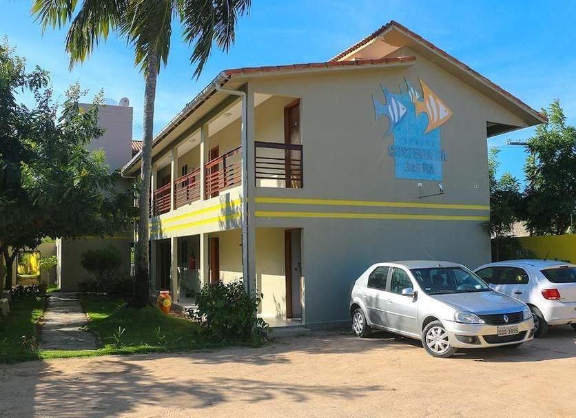 Área externa da Pousada Costeira da Barra em Maragogi