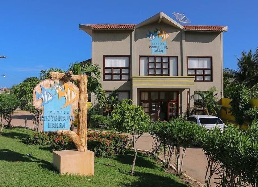 Entrada da Pousada Costeira da Barra em Barra Grande Maragogi