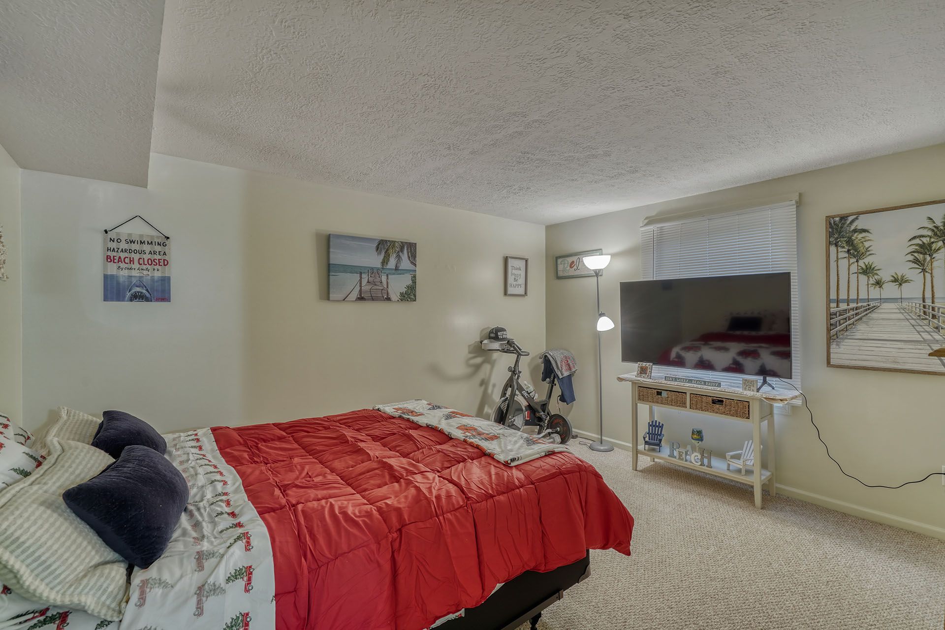staged guest bedroom