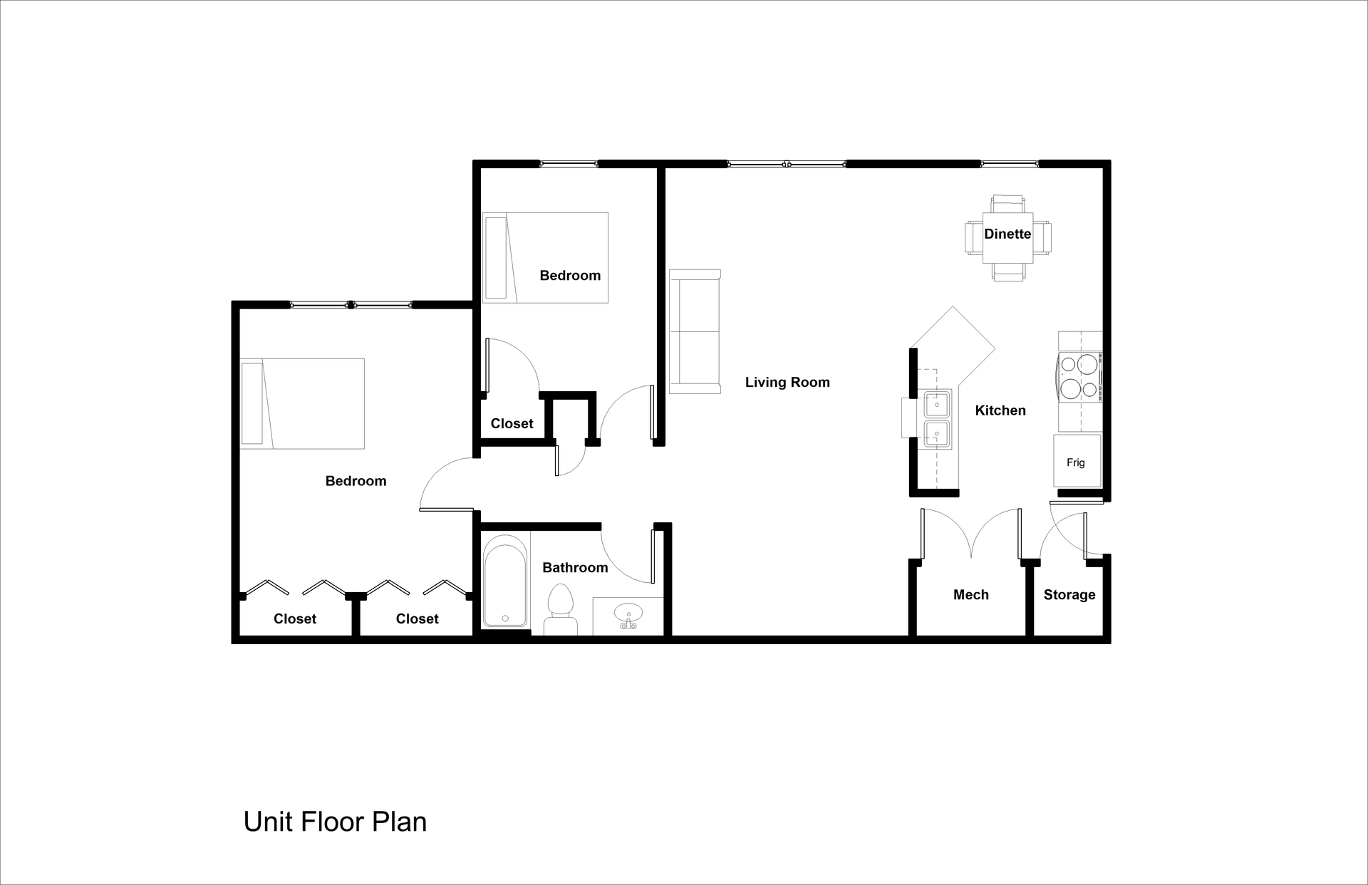 swiss floorplan