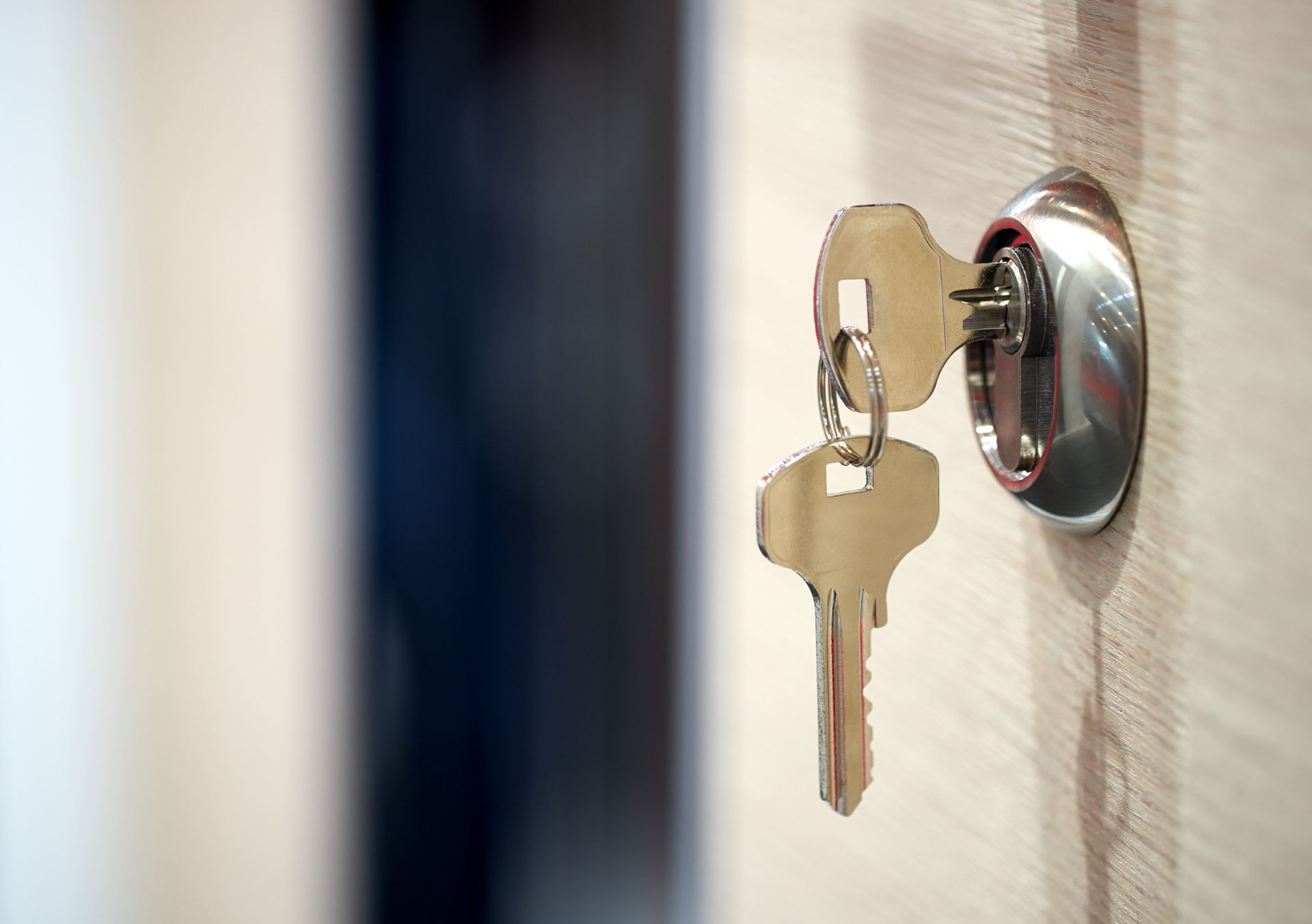 Keys in Door