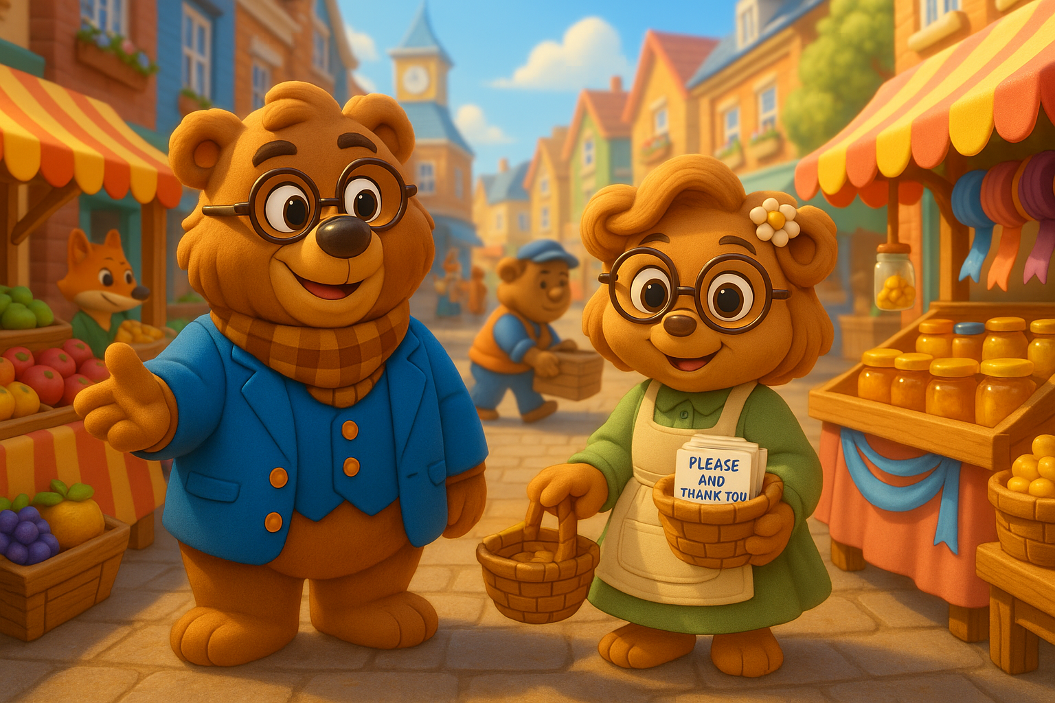 Illustration for Barnaby and Bea
