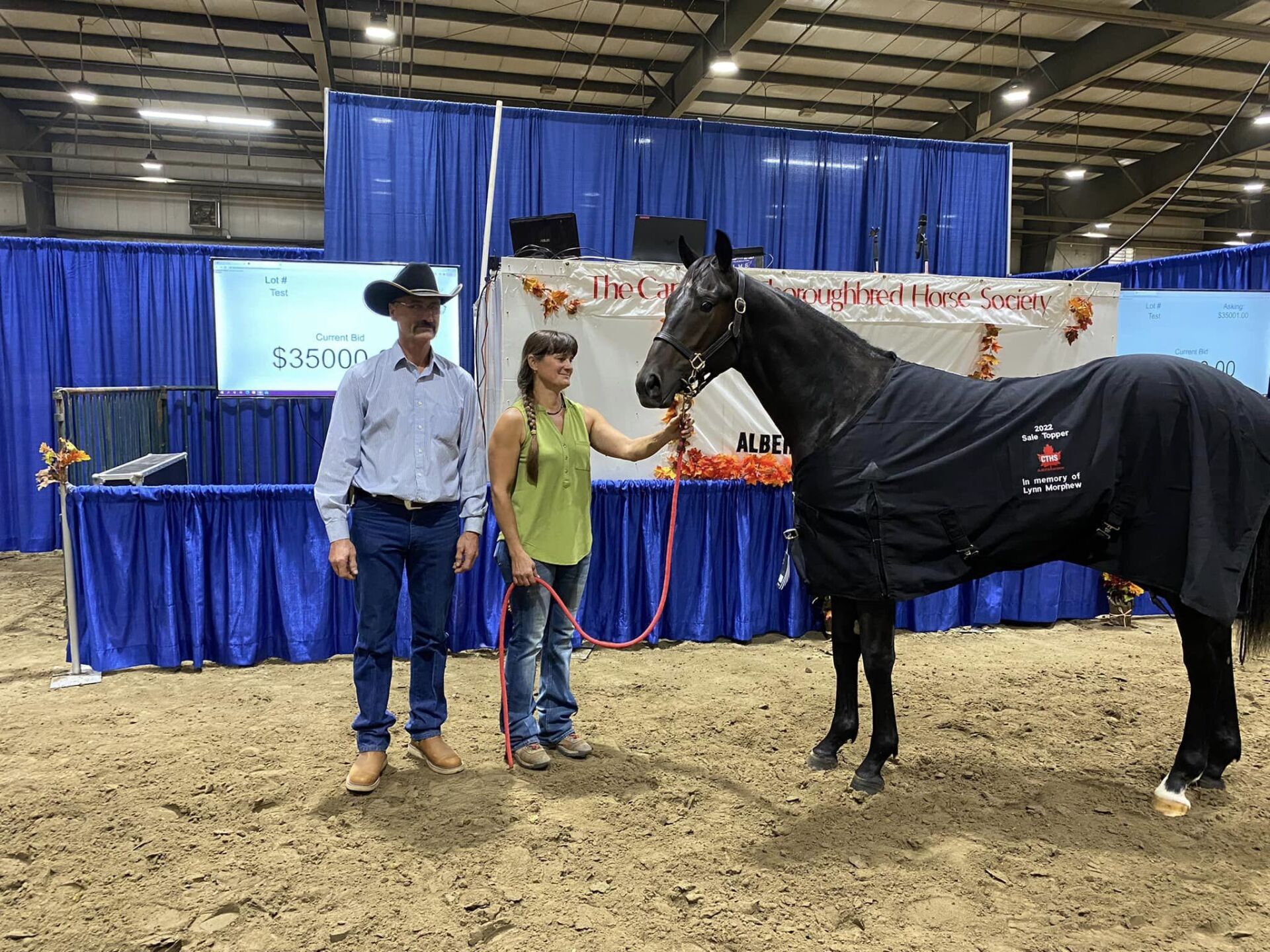 Top Sellers at the 2022 CTHS Alberta Thoroughbred Sale