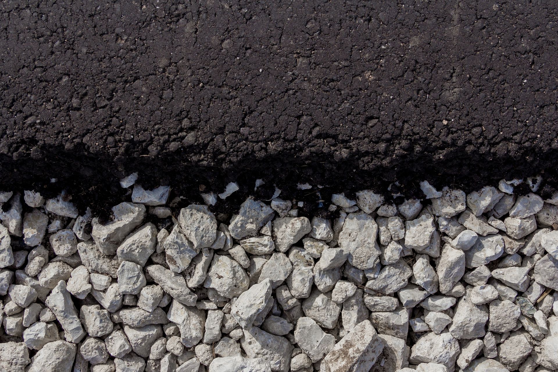 Asphalt and Gravel on A Road — Denver, CO — Black Rock Material and Supply