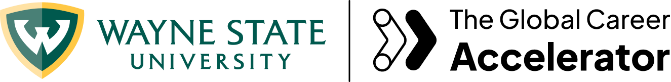 home Wayne State University and The Global Career Accelerator logos