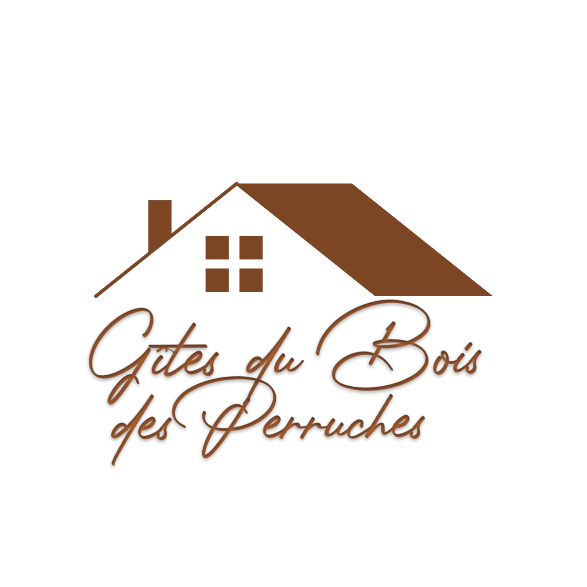 un logo pour les gites du bois des perruches