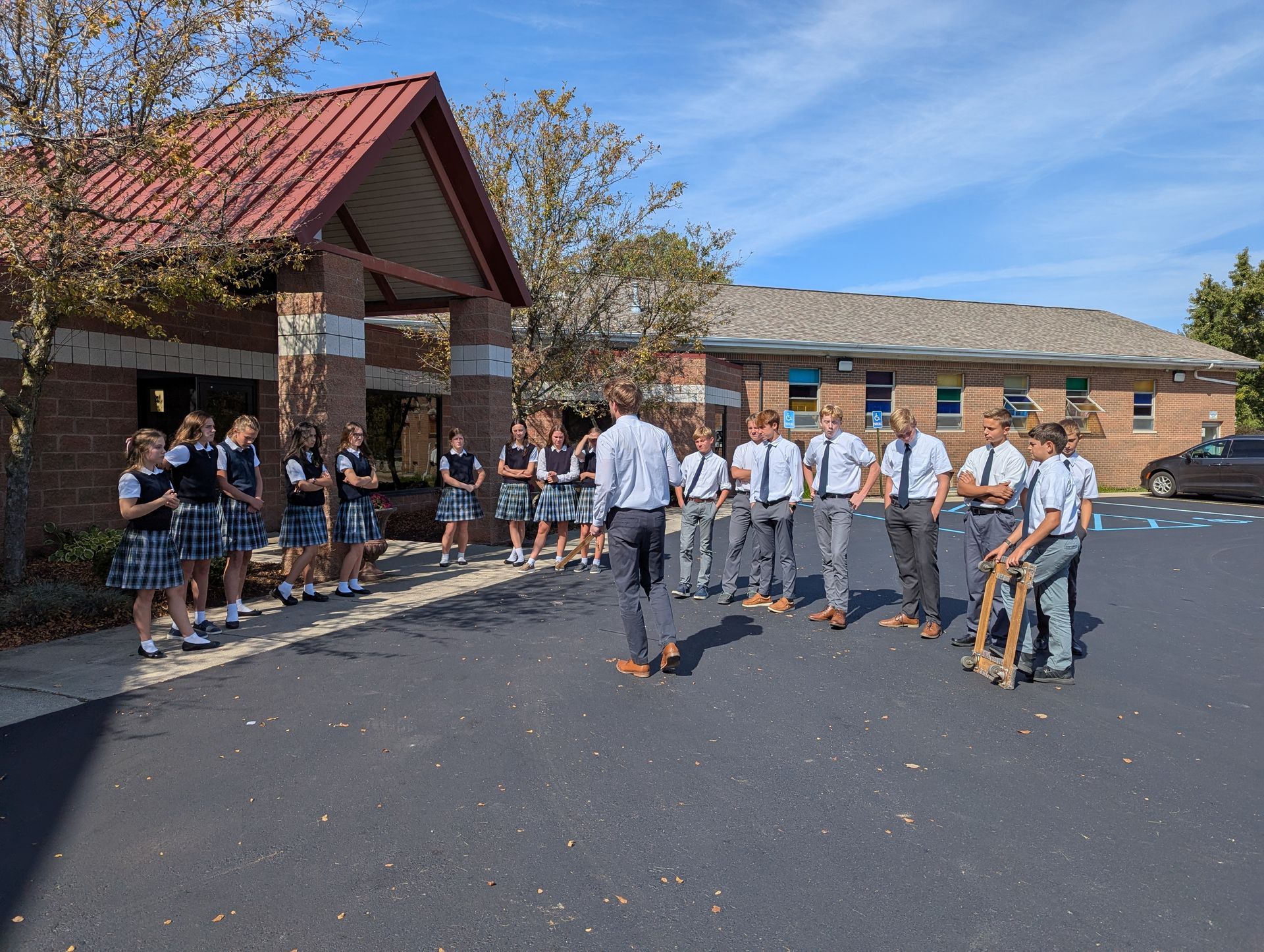 Students in classroom