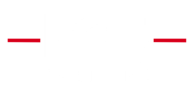 Two short red horizontal lines on a white background, one near the left edge and one near the right edge