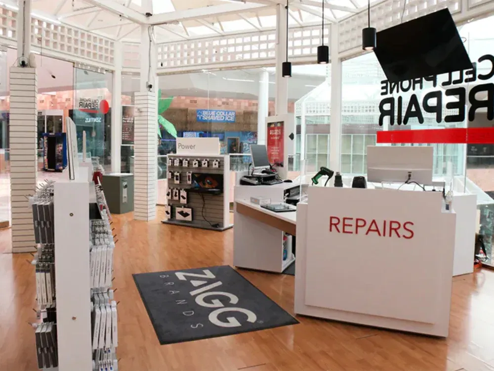 Inside of store CPR repair