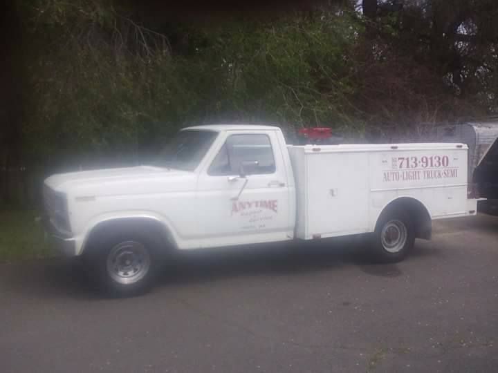 Anytime Repair and Service Roadside Truck