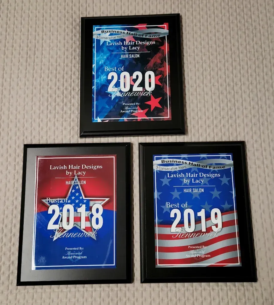 Three framed