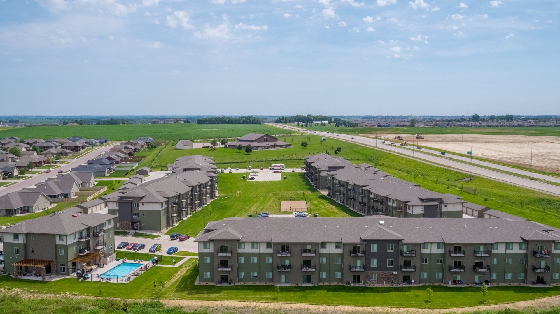aerial shot