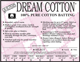 Quilters Dream 80/20