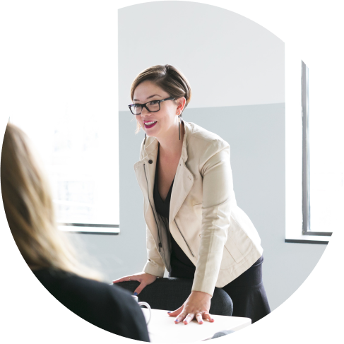 Woman consultant