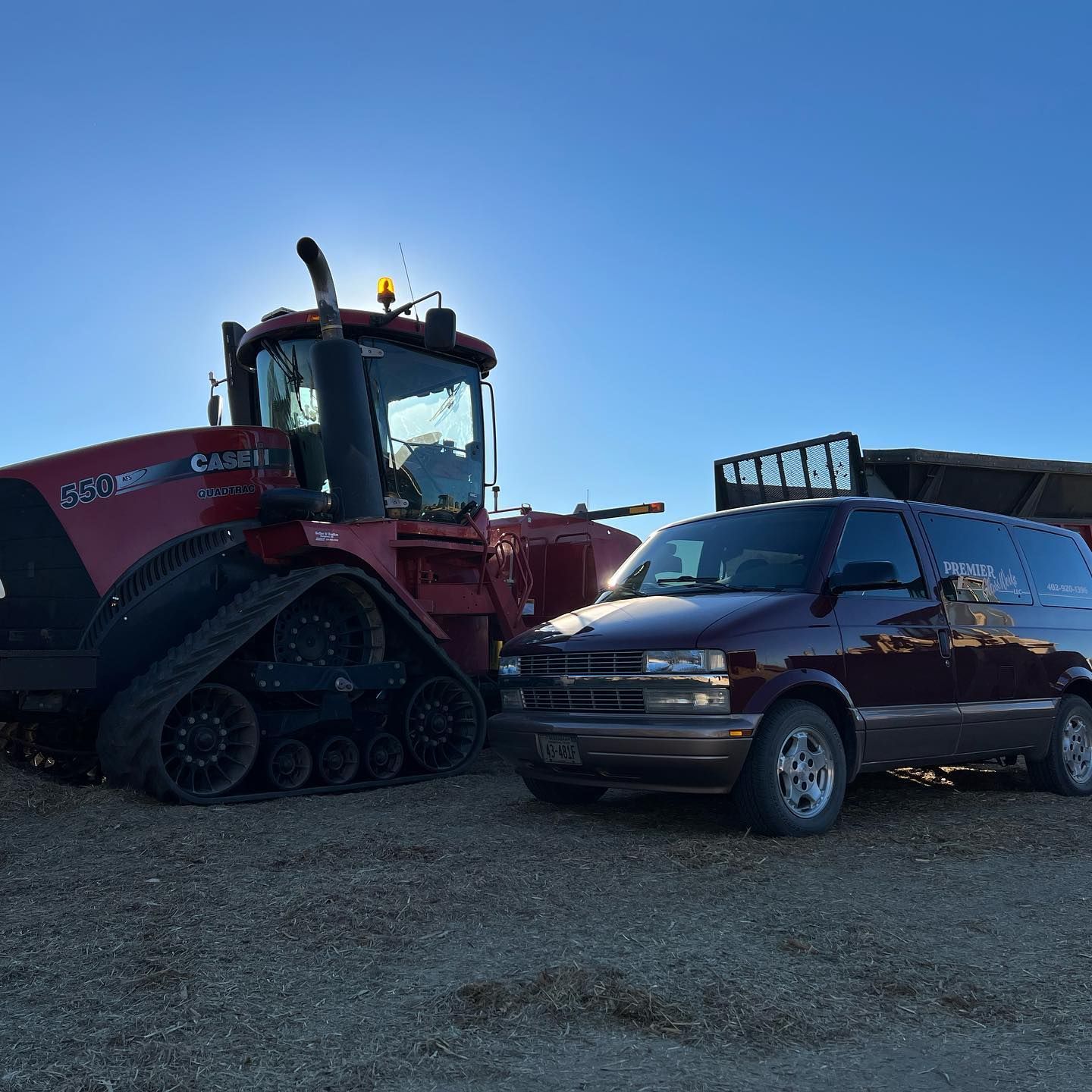 Heavy machinery glass replacement