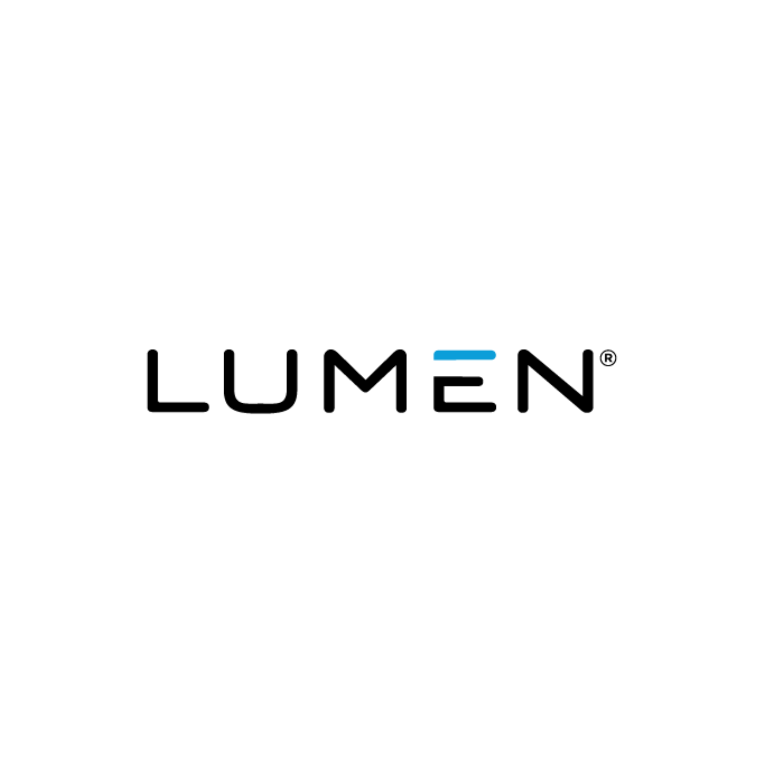 Lumen logo: Black text with the word