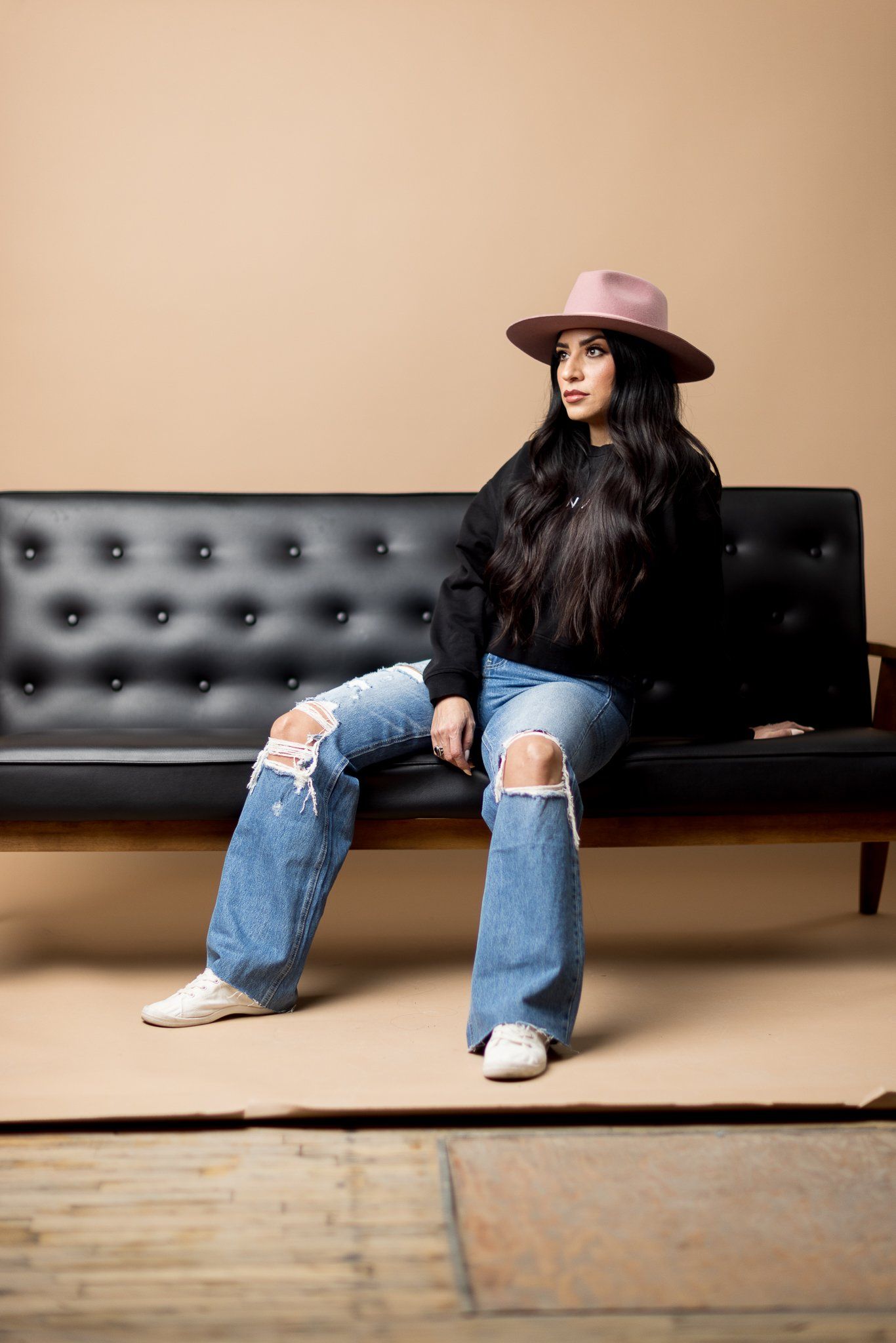 studio photo shoot
