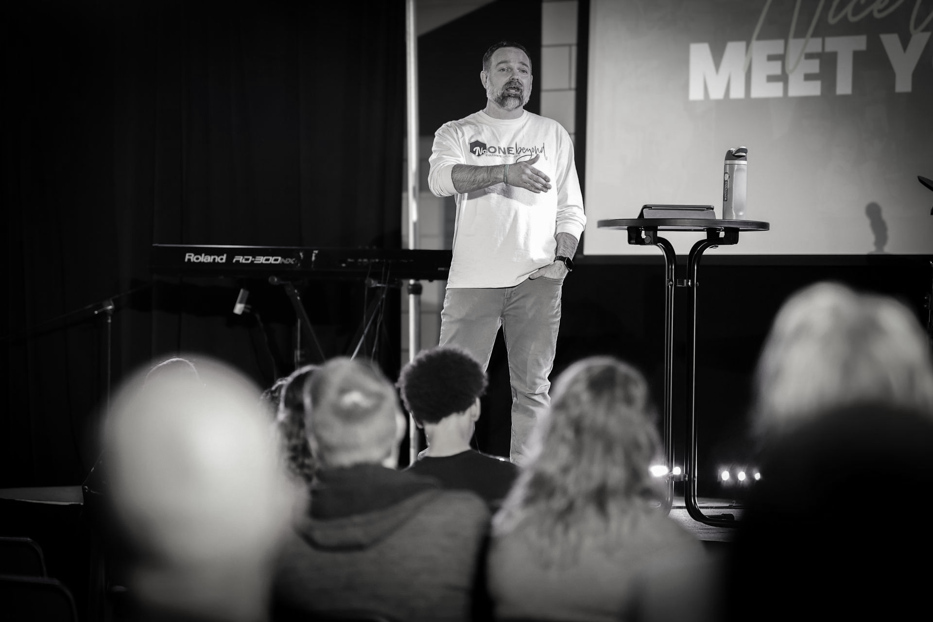 Community gathering hosted by Cultivate Church