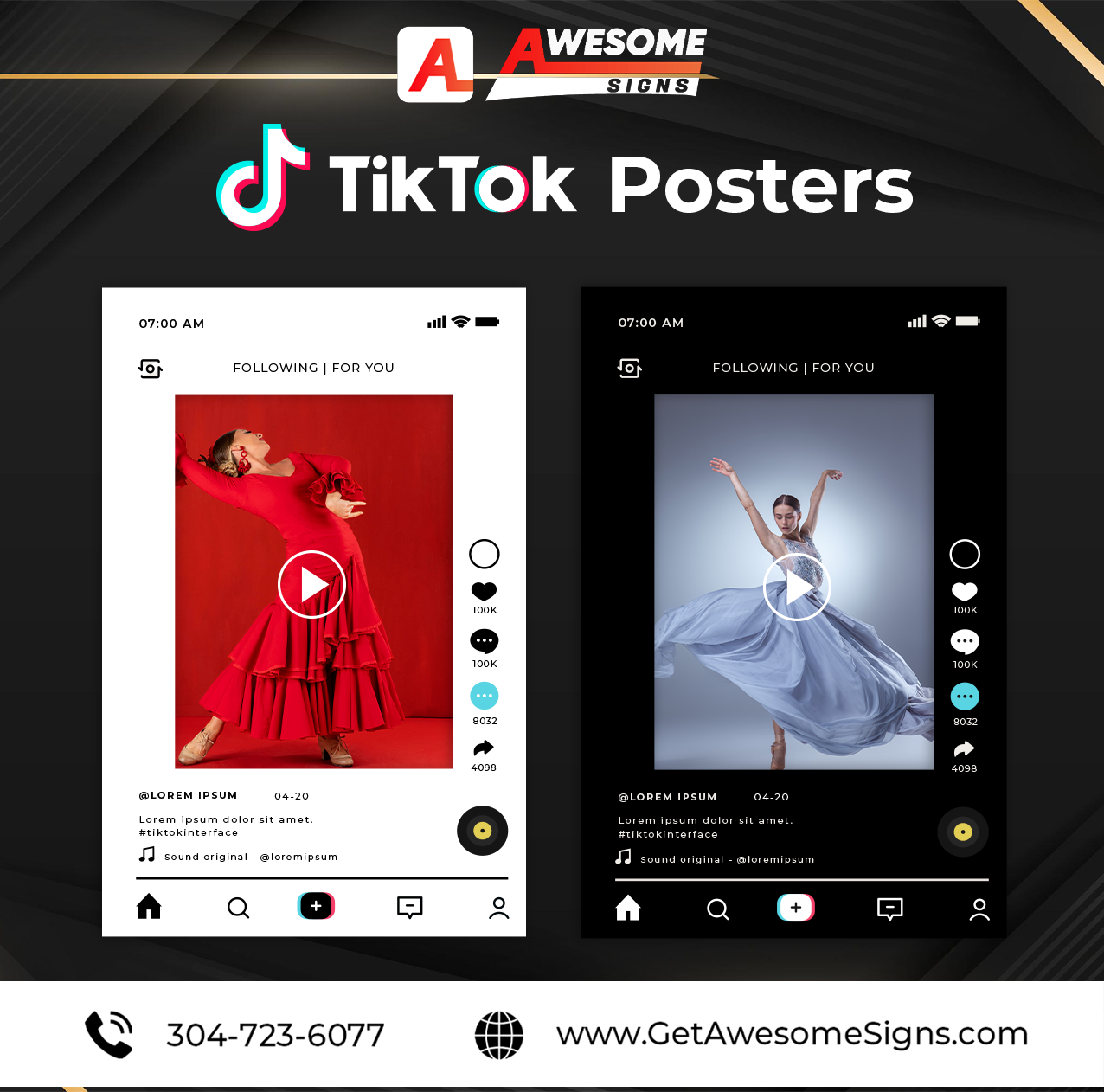 TikTok Frame
