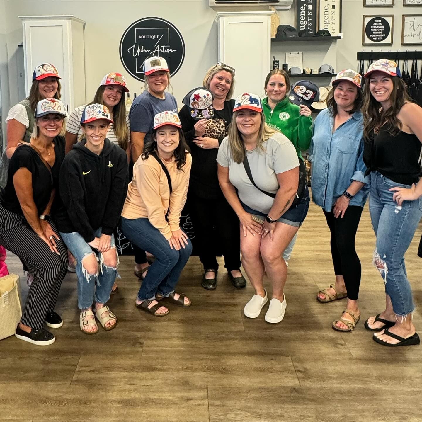 Baseball mom trucker hats