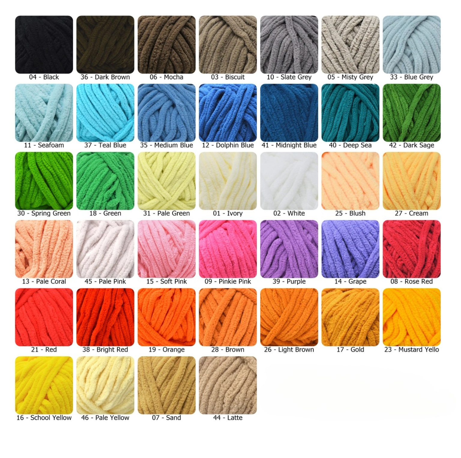 Macrame colors