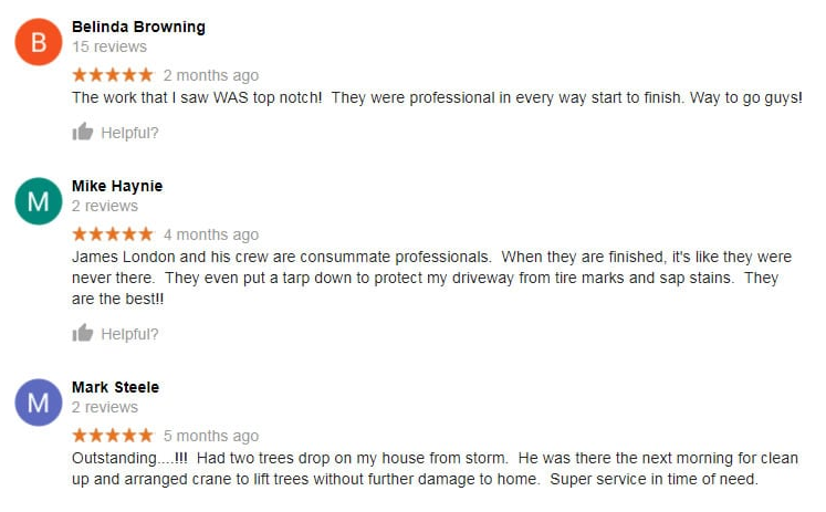 A screenshot of a google review for a brewing company.