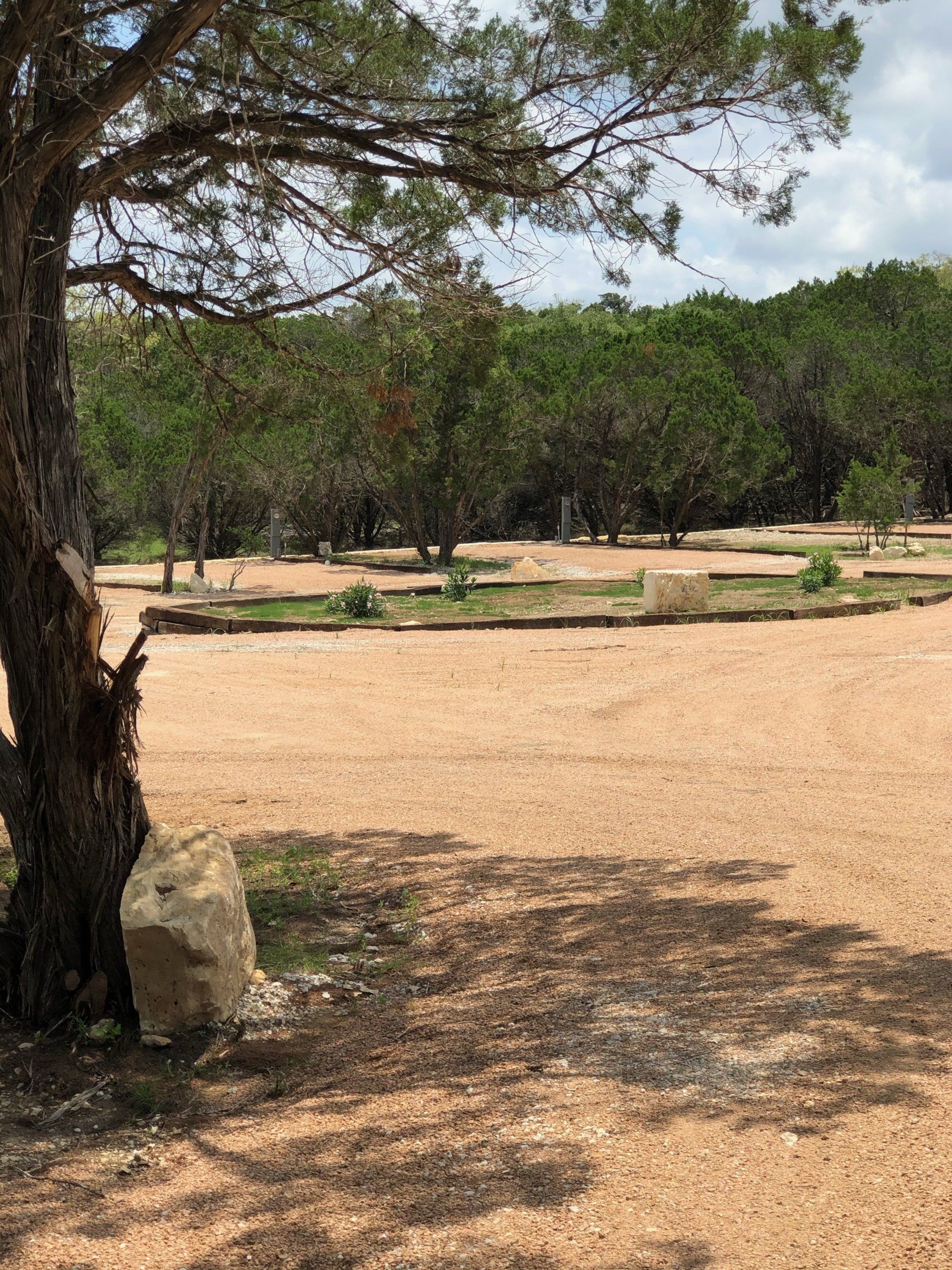 Brand new Texas Size Long Term RV Sites available at Oak Meadows RV Park in Canyon Lake TX