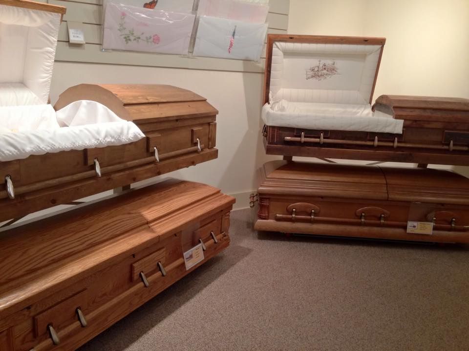 Mott & Henning Funeral Home Casket Room