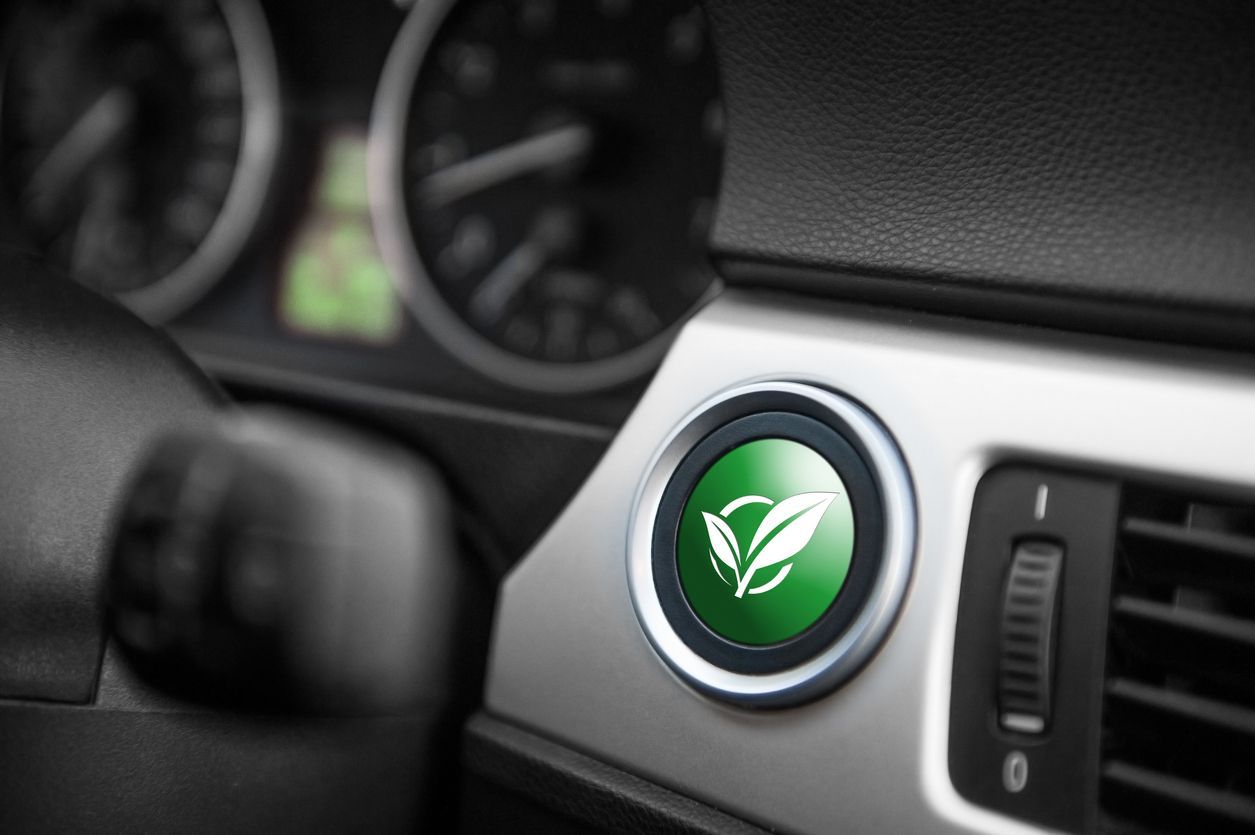 green car