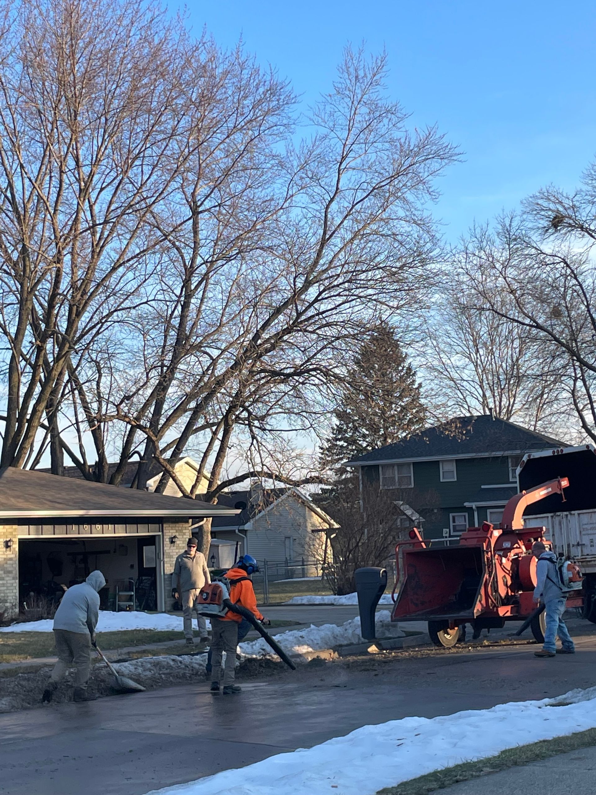 Road Cleaning — Ankeny, IA — Mr. Spruce Hill Tree Service LLC