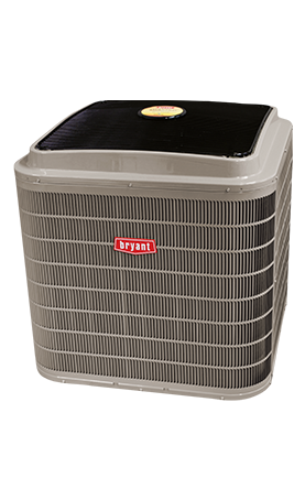 A large air conditioner on a white background.