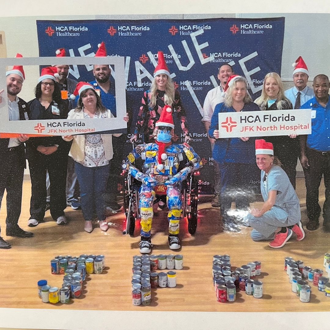 HCA Florida JFK North Hospital palm beach county food bank