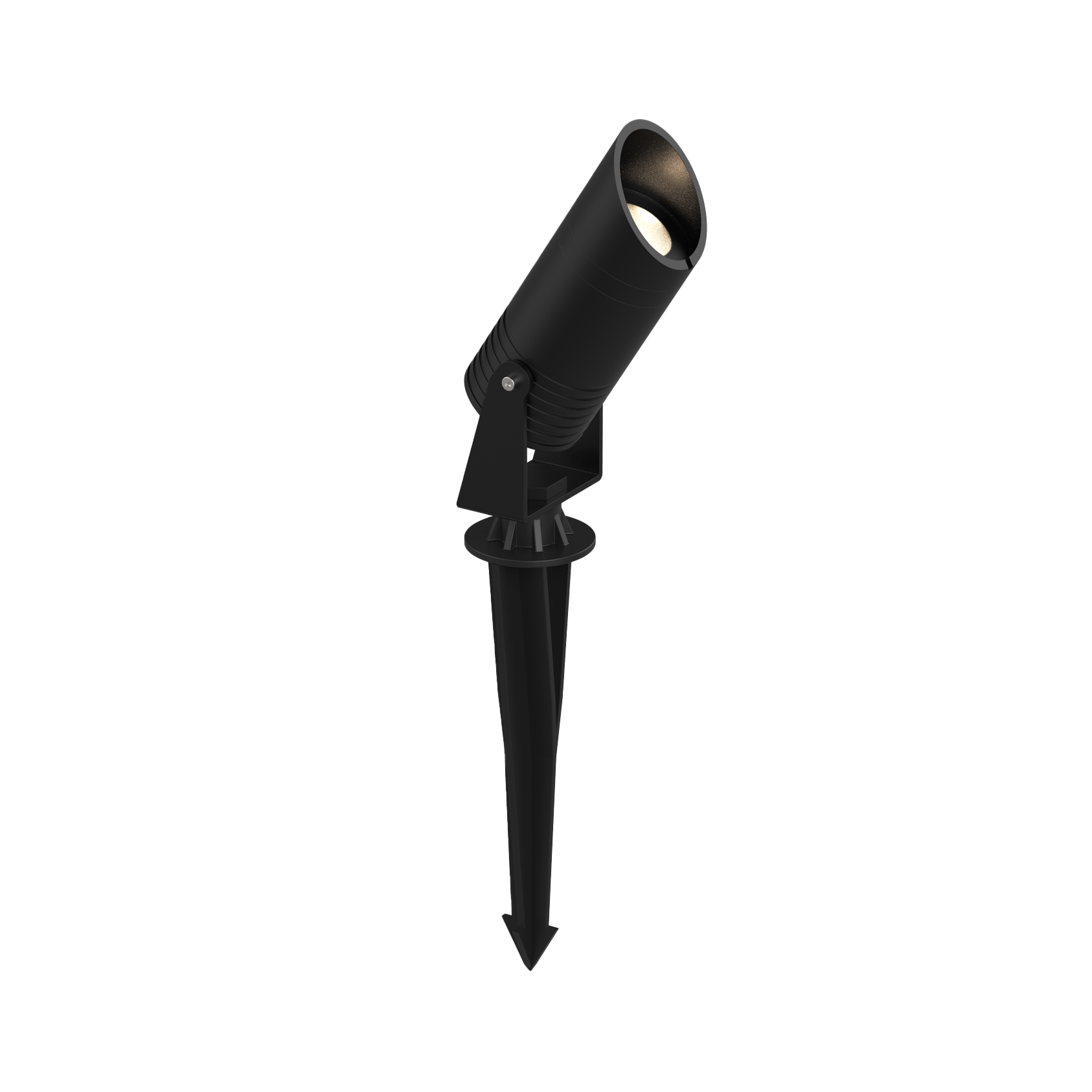 Aqualux black garden spike light