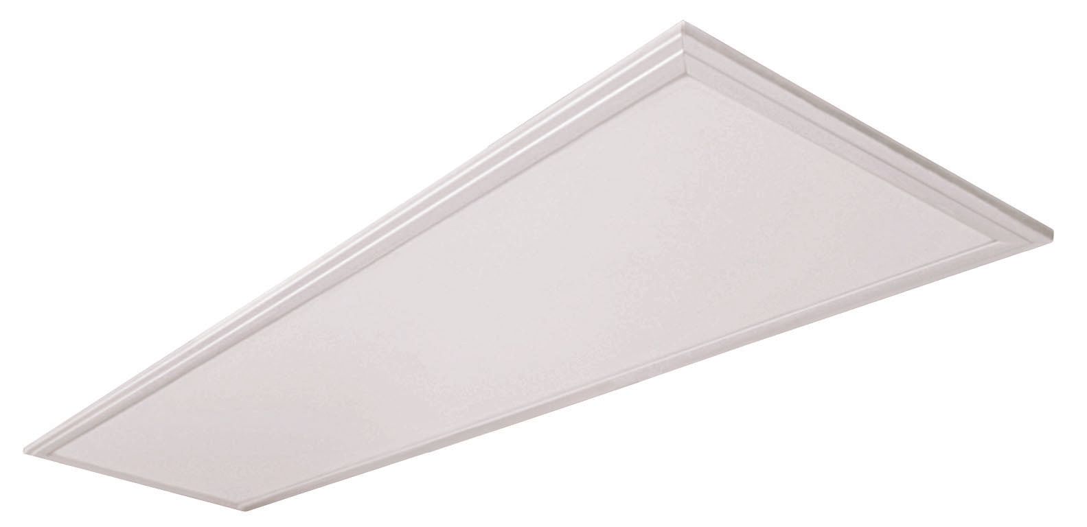 Rectangular white LED ceiling panel