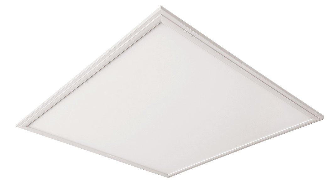 Square white LED ceiling panel