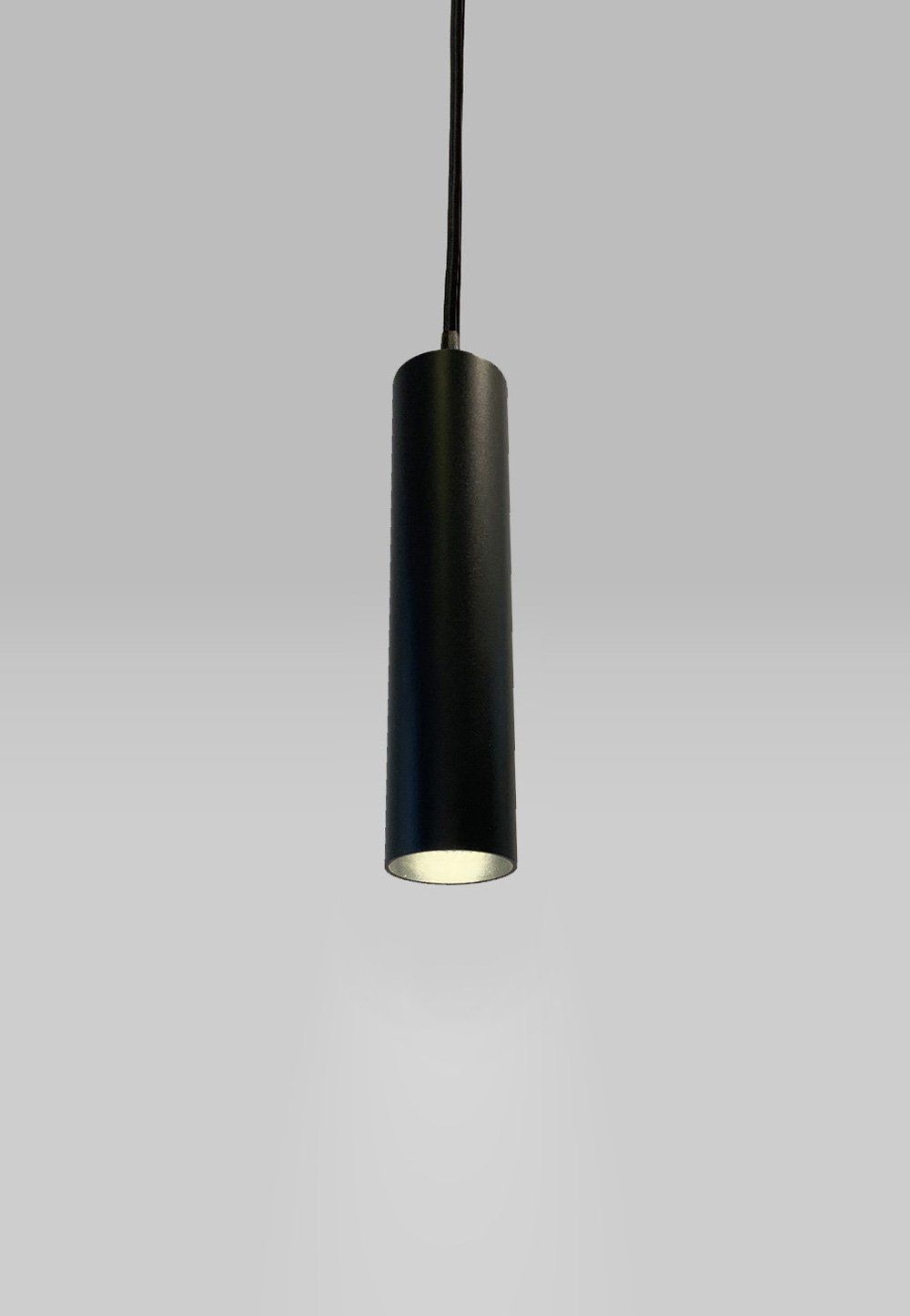 Apollo black COB pendant light