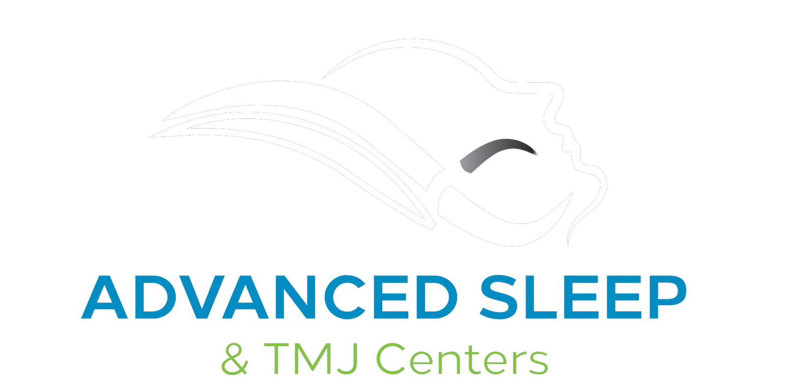 A logo for advanced sleep and tmj centers