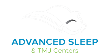 A logo for advanced sleep and tmj centers