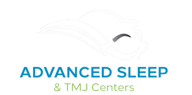 A logo for advanced sleep and tmj centers