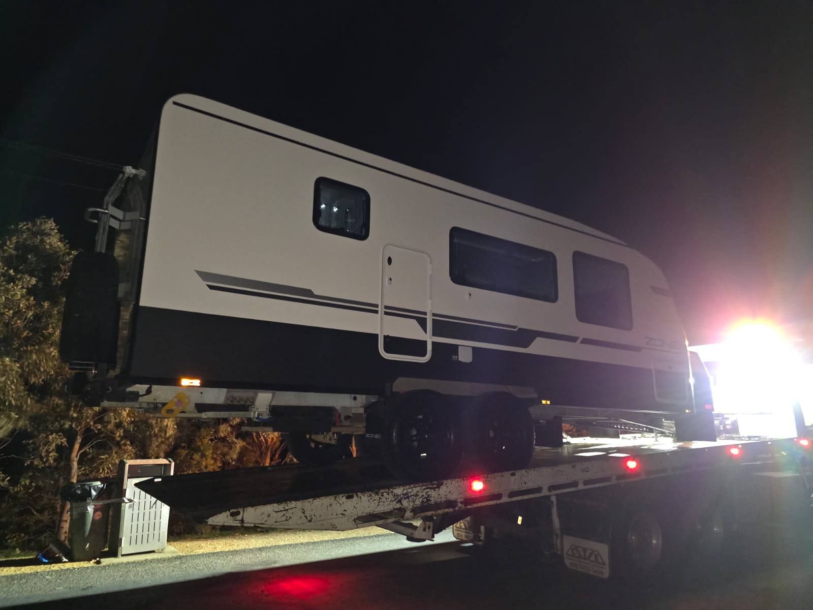 Caravan Transport — Ballarat Supatilt in Delacombe, VIC