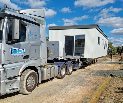 Portable Building Transport — Ballarat Supatilt in Delacombe, VIC