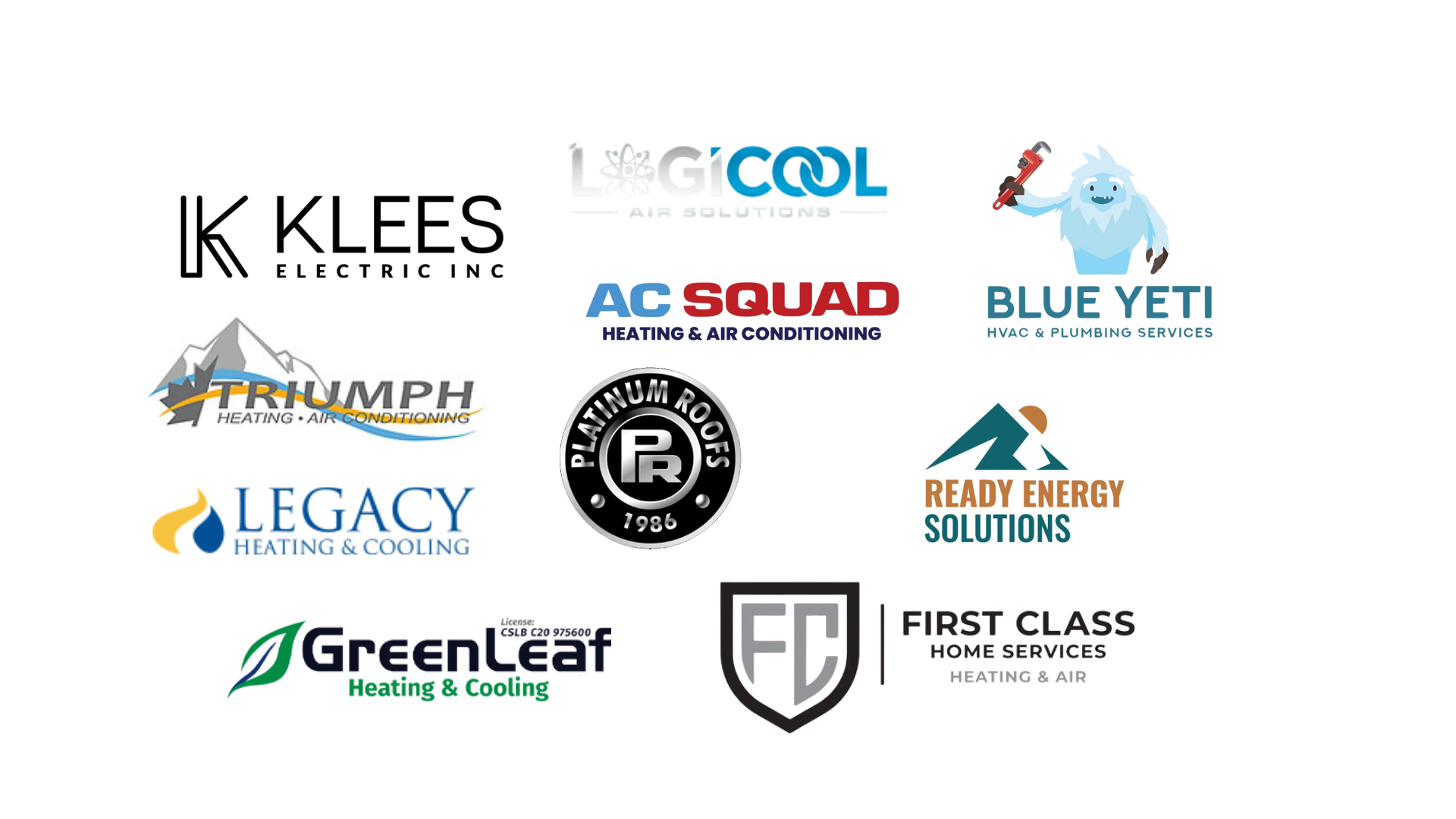 Logos from Contractor HQ clients