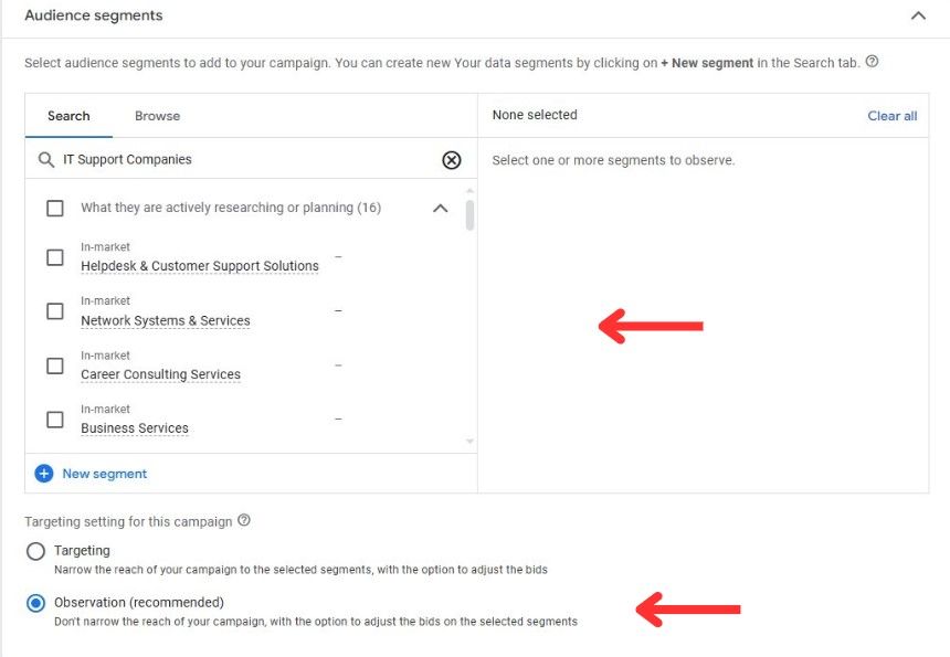 audience segment