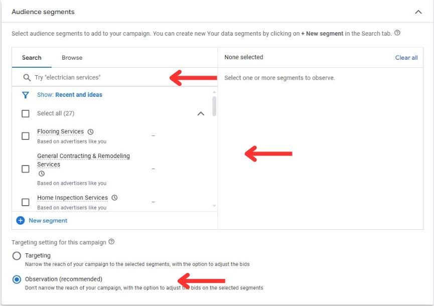 audience segment