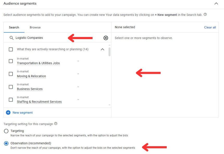 audience segment